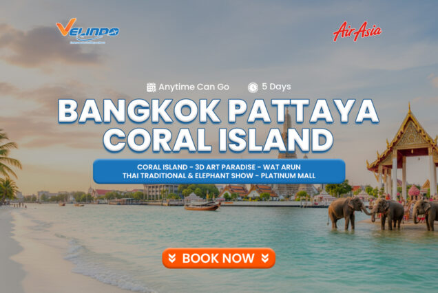 5D BANGKOK PATTAYA CORAL ISLAND