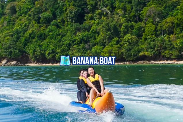 3D2N PANGKOR ISLAND TOUR BANANA BOAT