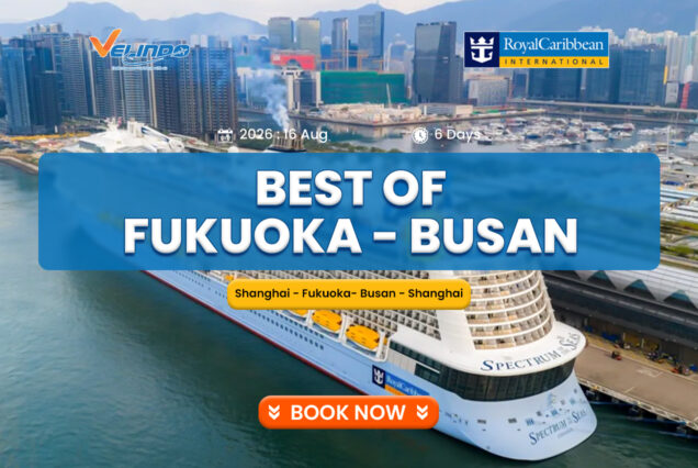 Spectrum of The Seas, 5 Night Fukuoka & Busan Cruise